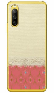 リアルレース ベージュ×ピンク （クリア） / for iPhone 13/Apple Coverfull ハードケース アップル iphone13 ケース iphone13 カバー 