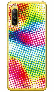 Code；C 「Color dot」 （クリア） / for Xperia 10 III SOG04/au SECOND SKIN スマホケース ハードケース xperia 10 iii ケース カバー 