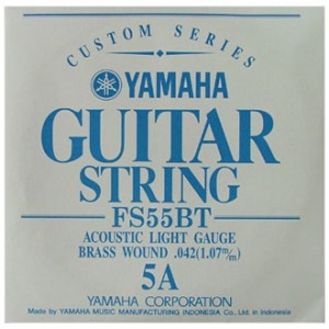 YAMAHA フォークギター弦 バラ弦 FS55BT　5A .042インチ