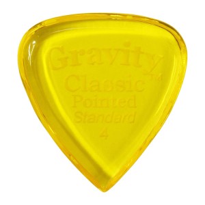 GRAVITY GUITAR PICKS ピック クラシック・ポインテッド・スタンダード ［4.0mm, Yellow］