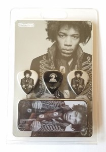 Jim Dunlop　ギターピック　JHCT14H HENDRIX ピック＆ケース ピック6枚入り　アーティストピック