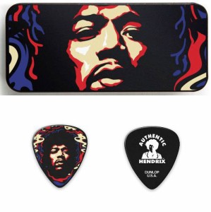 Jim Dunlop　ギターピック　JHPT15H Jimi Hendrix Star Haze ピック＆ケース ピック6枚入り　アーティストピック