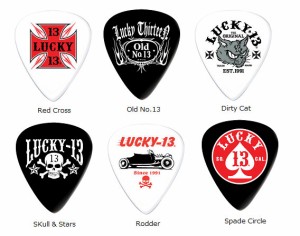 Jim Dunlop　ギターピック　Lucky 13 Picks -I