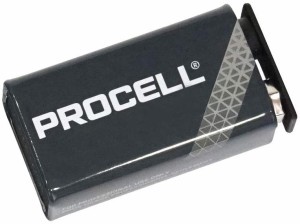 DURACELL PROCELL 9V 乾電池