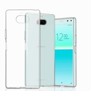 xperia 8sov42スマホケース TPU 透明 xperia 8 ケース 保護 耐衝撃 おしゃれ シンプル 軽量 薄型 カバー ソフトケース アクセサリー スマ