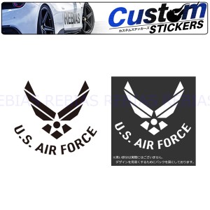 US AIR FORCE ステッカー 空軍 アメリカ ミリタリー カスタム ドレスアップ