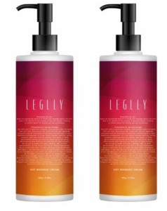 2個セット ホットマッサージクリーム 送料無料 レグリー LEGLLY 温感 引き締め 美脚 ふくらはぎ 太もも お尻 150g スリミングジェル スリ