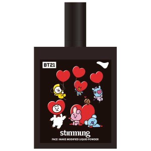 代引き不可商品 スティモン BT21 メイク直しパウダーリキッド 韓国コスメ パウチ 使い切り プチプラ