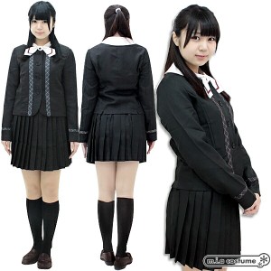 1126D★MB【送料無料・即納】英真学園高等学校　冬制服　サイズ：Ｍ/ＢＩＧ 制服セット 学生服