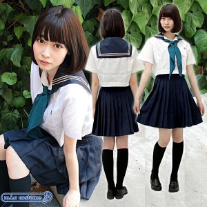 レプリカ 関東国際高等学校 冬セーラー服セット(本格的)200cm セーラー服-