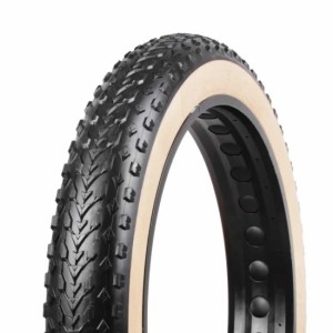 自転車 タイヤ VEE TIRE MISSION COMMAND ナチュアルウォール 20×4.0 ワイヤービート ファットバイク 20インチ