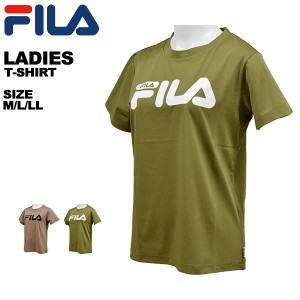 フィラ fila レディース Tシャツ 半袖 吸水速乾 UVカット ストレッチ ポリエステル100% シンプル 412-602 メール便も対応