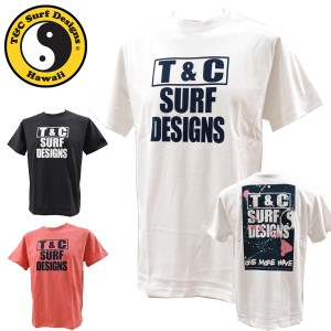 ティーアンドシーサーフデザイン t&c surf designs タウン&カントリー タウカン Tシャツ メンズ 半袖 綿 DM2085メール便も対応