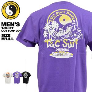 ティーアンドシーサーフデザイン t&c surf designs タウン&カントリー Tシャツ メンズ レディース 半袖 綿100% M L LL DM2327 メール便