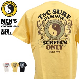 ティーアンドシーサーフデザイン t&c surf designs タウン&カントリー Tシャツ メンズ レディース 半袖 綿100% M L LL DM2330 メール便