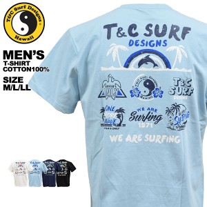 ティーアンドシーサーフデザイン t&c surf designs タウン&カントリー Tシャツ メンズ レディース 半袖 綿100% M L LL DM2338 メール便