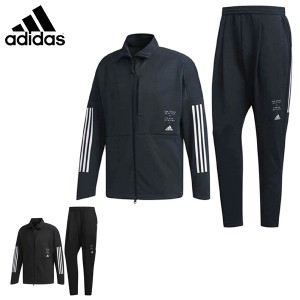 アディダス adidas ジャージ上下 メンズ IDウォームアップ クールダウン セットアップ トレーニングウエア上下 吸汗速乾 FYK52/FYK53