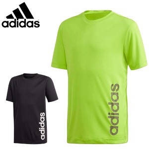 アディダス adidas ジュニア Tシャツ 半袖Tシャツ 吸汗速乾 ロゴTシャツ GER23【メール便も対応】