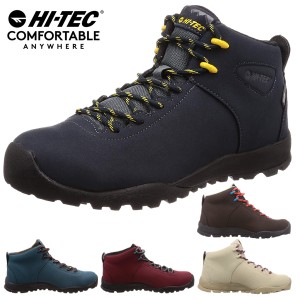 HI-TEC/ハイテック アオラギクラシックWP メンズ トレッキングシューズ スニーカー ハイカーブーツ アウトドア 透湿 防水 HT HKU13 BOS