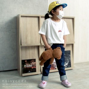 noisycode tシャツ キッズ 女の子 男の子 オリジナル 魚 かつお ひまわり ヒマワリ 向日葵 花 寿司 すし まぐろ トロ 蝶 ちょうちょ ブラ