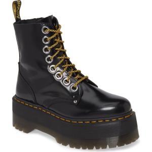 dr martens black buttero