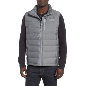 north face goose down vest