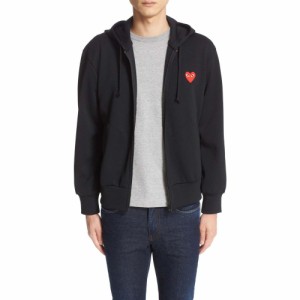 cdg play zip up