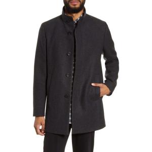 セオリー Theory メンズ コート アウター Renew Regular Fit Wool Blend Coat Charcoal Melangeの通販はau Pay マーケット フェルマート 商品ロットナンバー