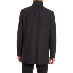 セオリー Theory メンズ コート アウター Renew Regular Fit Wool Blend Coat Charcoal Melangeの通販はau Pay マーケット フェルマート 商品ロットナンバー