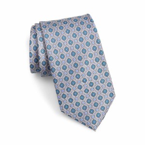 ノードストローム NORDSTROM MENS SHOP メンズ ネクタイ Medallion Silk Tie Silver