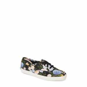 ケッズ KEDS レディース スニーカー シューズ・靴 x Rifle Paper Co. Champion Low Top Sneaker Sneaker Black Multi Canvas