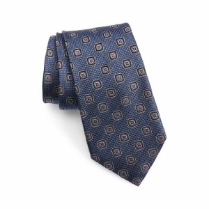 ノードストローム NORDSTROM MENS SHOP メンズ ネクタイ Medallion Silk Tie Navy