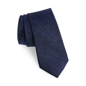 ノードストローム NORDSTROM MENS SHOP メンズ ネクタイ Mayer Solid Silk Tie Navy