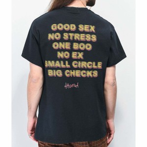 フォーハニッド 4HUNNID メンズ Tシャツ トップス 4Hunnid Good Sex Black T-Shirt Black