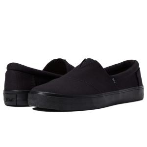 トムス Toms メンズ スリッポン フラット シューズ 靴 Alpargata Cupsole Plimsolls In Black ブラック Bhinternalmedicine Com