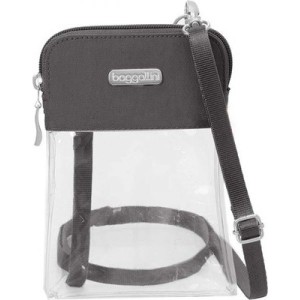 バッガリーニ baggallini レディース ショルダーバッグ バッグ stadium clear bryant crossbody Charcoal