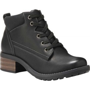 イーストランド Eastland レディース ブーツ ショートブーツ シューズ・靴 Bandana Ankle Bootie Black Tumbled Synthetic