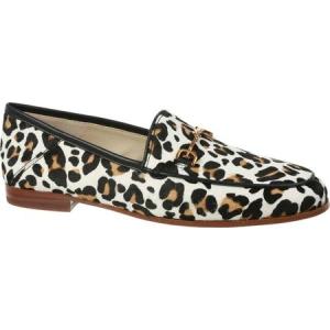 サム エデルマン Sam Edelman レディース ローファー・オックスフォード シューズ・靴 Loraine Horsebit Loafer White/Brown Multi Leath