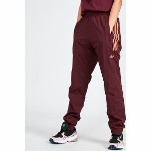 アディダス adidas Originals レディース スウェット・ジャージ ボトムス・パンツ Flamestrike Woven Track Pant Burgundy/Orange