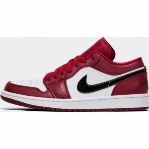 ナイキ ジョーダン Jordan メンズ スニーカー シューズ・靴 Air 1 Retro Low Trainer Noble Red/Black/White