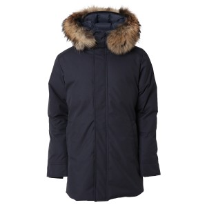 【即納】ピレネックス Pyrenex メンズ ダウン・中綿ジャケット アウター Annecy Fur Down Jkt Hmo019 AMIRAL アヌシー フーデッド ダウン