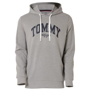 【即納】トミー ヒルフィガー Tommy Hilfiger メンズ パーカー トップス HOODIE GRAYHEATHER プルオーバー フーディー フード 裏起毛