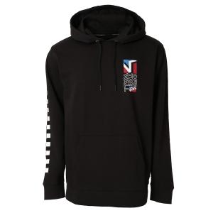 【即納】ヴァンズ Vans メンズ パーカー トップス MN DIMENSION PO Black プルオーバー フード フーディ フーディー ロゴ チェッカーフラ
