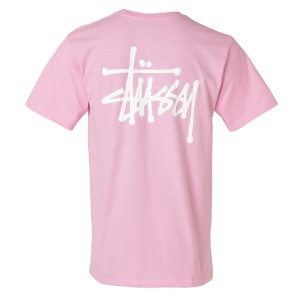即納 ステューシー Stussy メンズ Tシャツ トップス Basic Stussy Tee Pink 半袖 ロゴ クルーネックの通販はau Pay マーケット フェルマート 商品ロットナンバー