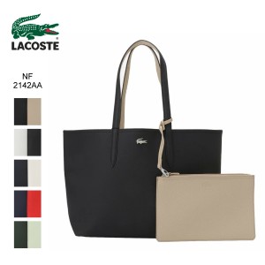 【即納】ラコステ Lacoste レディース トートバッグ バッグ Anna Tote Bag NF2142AA アンナ A4対応 ポーチ付属 リバーシブル ショッピン