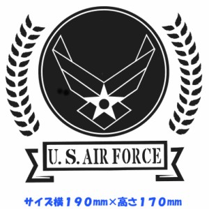 【ミリタリー インシグニア US AIR FORCE】ステッカー デカール ミリタリーステッカー ミリタリーデカール Wowma! MT-05