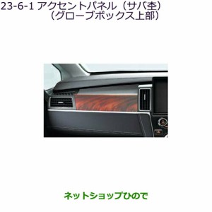 ●◯純正部品三菱 デリカD:5アクセントパネル(サバ杢)グローブボックス上部純正品番 MZ527611【CV1W】23-6-1