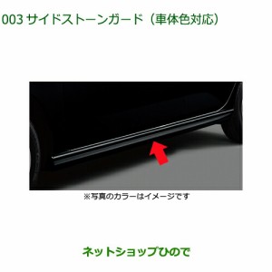 大型送料加算商品　純正部品ダイハツ ミラ イースサイドストーンガード(車体色対応)B83 スカイブルーメタリック