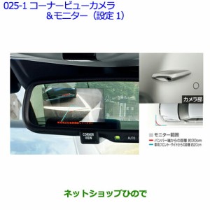 ●純正部品トヨタ クラウン ロイヤルコーナービューカメラ＆モニター(設定1)