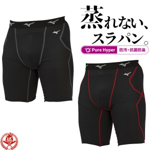 ミズノ スライディングパンツ S〜XO パッド付き スラパン ファールカップ 収納式 パンツ 野球 ソフトボール 中学生 高校生 一般 mizuno 1